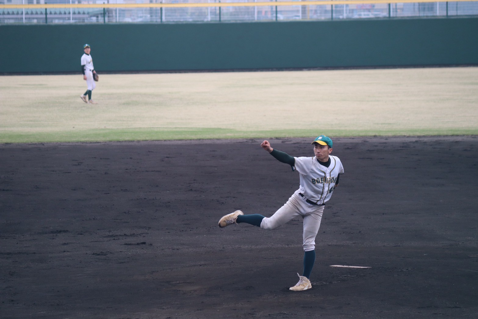 長田（48期）は打っては2回に同点タイムリー3塁打、投げては2回1失点の好投。